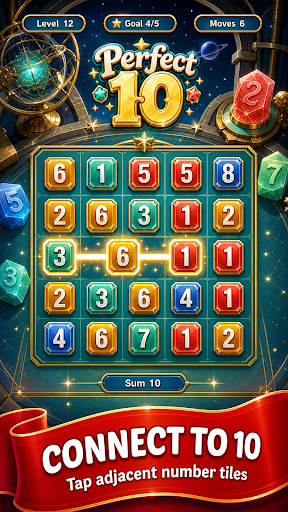 Perfect 10: Number Puzzle official screen 2